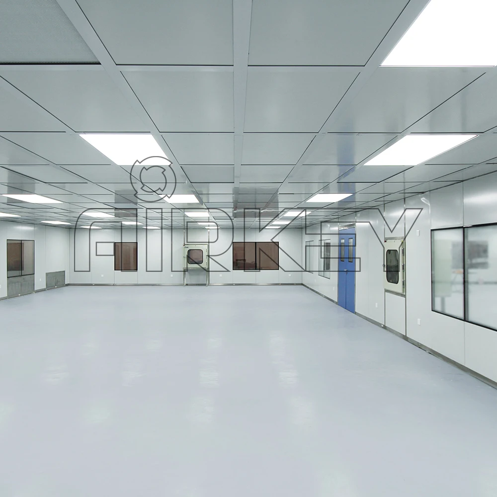 Airkey ISO GMP CE Certification ISO5-8 Class 100 Easy Installation Clean Room for Laboratory/Electronics/Food