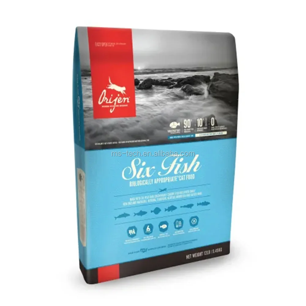 Agricultural woven Giant fish feed bag 20kg, 25kg plastic aquatic feed food packaging bag