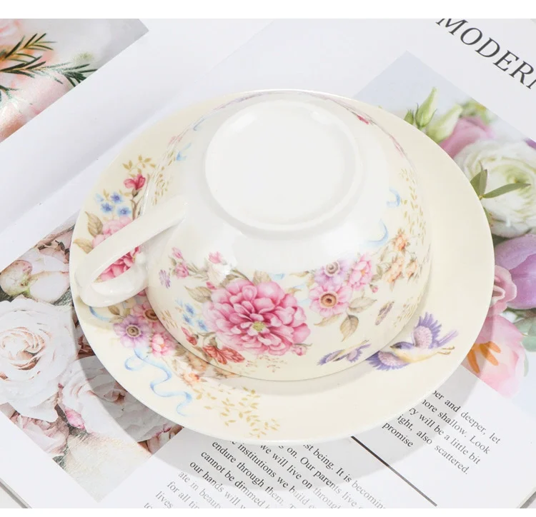 Elegant Retro Pastoral afternoon tea  Single tea pot   British Afternoon teapot set