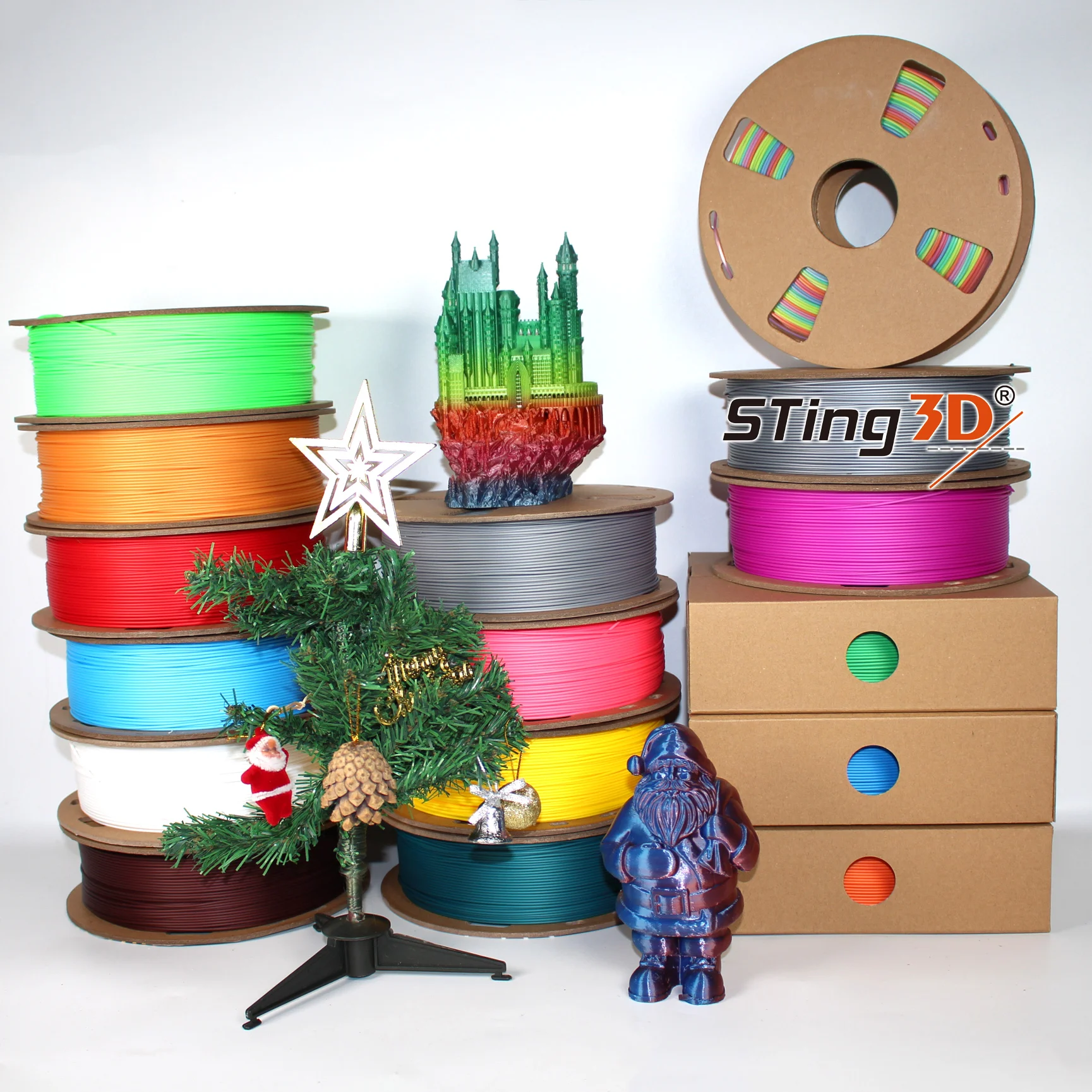 Нить PLA/ABS/PCL/TPU/PETG/HIPS/NYLON plus для 3D-принтера нить pla 1 75 мм