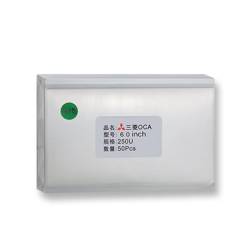 6.0 inch mitsubishi OCA optical adhesive tape optically clear oca glue Film