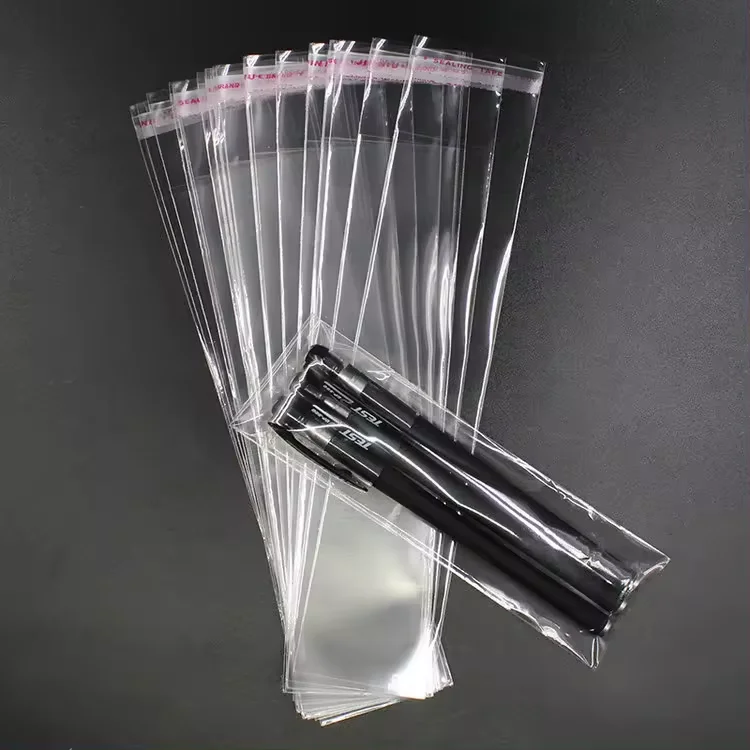 Custom Printed Self-Adhesive Polypropylene Cello Opp Plastic Bag Packed Resealable Packaging & Printing Product