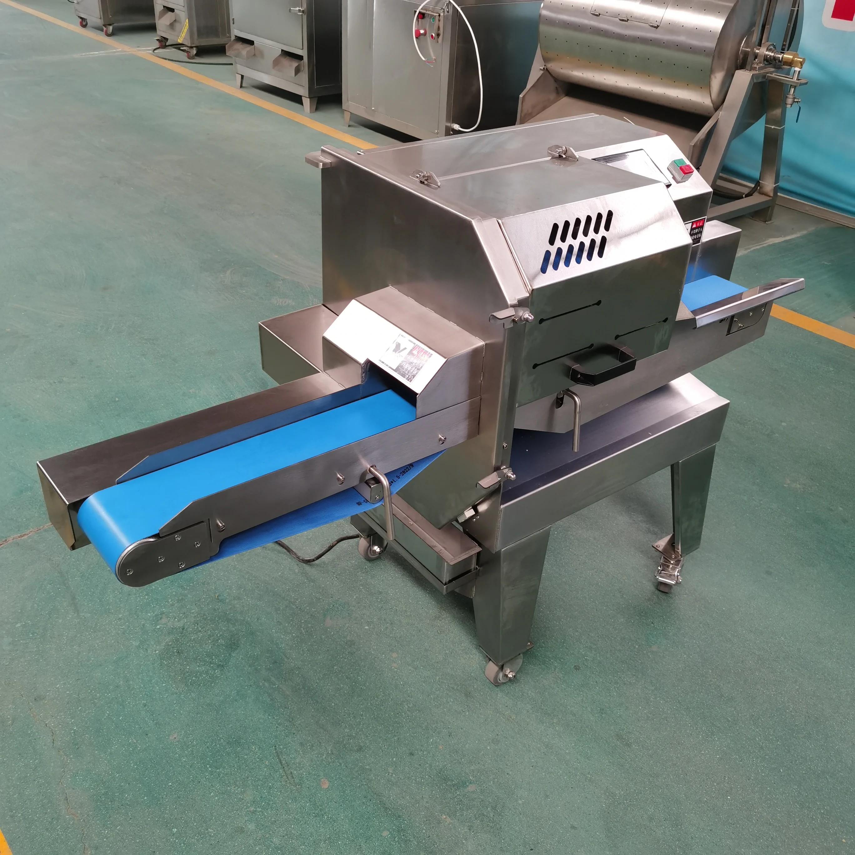 Pork Sausage Cutting Machine Chicken Breast Slicer Automatic