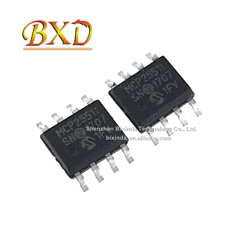 100% New and original MCP2551 MCP2551I MCP2551-I/SN SOP8 Microcontroller