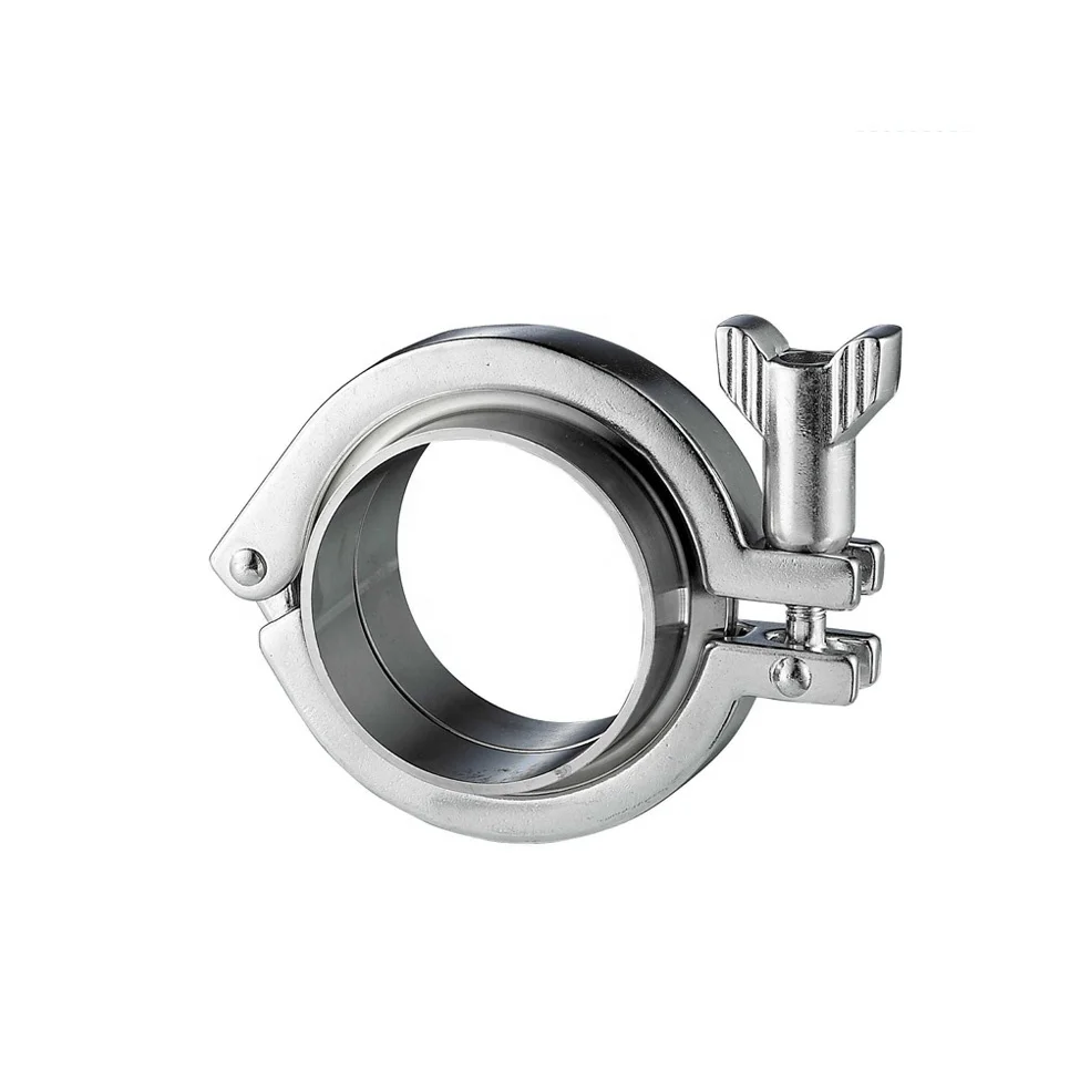Sanitary Food Grade Wine Brewery Weld Ferrule Kits Stainless Steel 304 316L Tri Clamp Union Sets