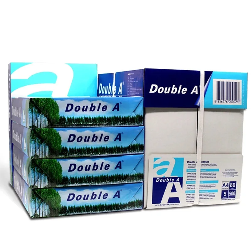  High Quality Double Copy Printing A4 Paper Cheaper Price Copier 500 Sheets/Ream - 5 Reams/Box a4 copy paper