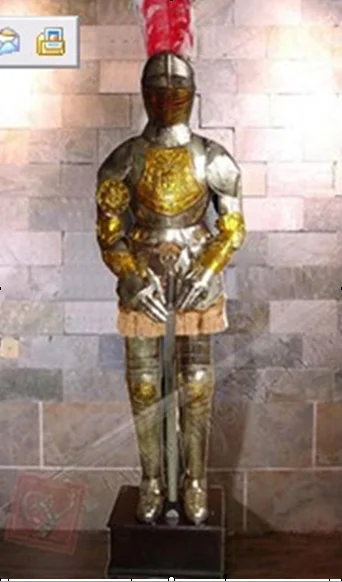 Knight Armour Statues Roman  Medieval Knight Armor Knights Roman Style Horse Bronze Sculpture