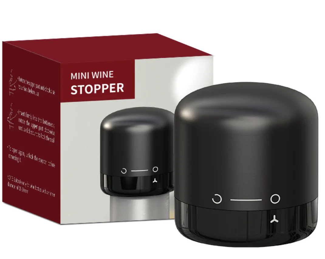 Reusable Mini Red Wine Stoppers Champagne Bottle Preserver Cork Anti-leak Wine Vacuum Stopper