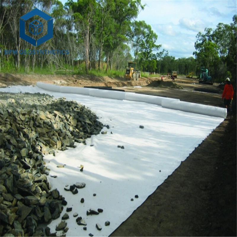 400g/m2 Non-Woven Geo Fabric for Construction Soil Retainer