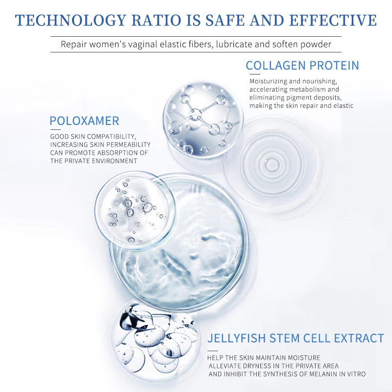 Female Vaginal yoni Tightening Gel lubrifiant Shrinking Lubricating Oil Cream Vagina Repair tight serrage vagina gynecological