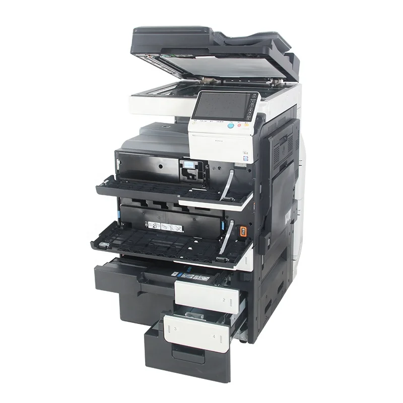 Konica Minolta Bizhub 458 использовал копировальный аппарат A3 черно-белый С опциональной функцией