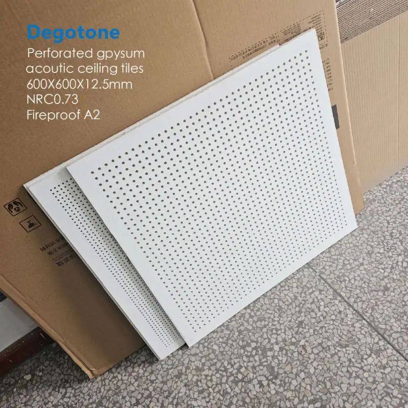 Plasterboards Perforated Gypsum Panels Plasterboard 1200x2400mm