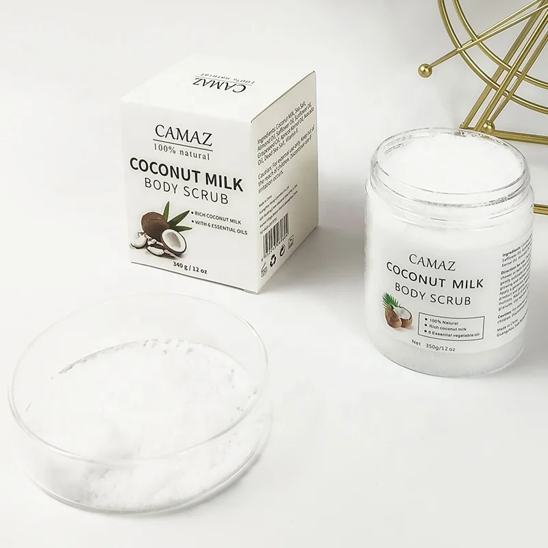 CAMAZ wholesale organic Exfoliating Salt Scrub face and body cleansing scrub gel for black women