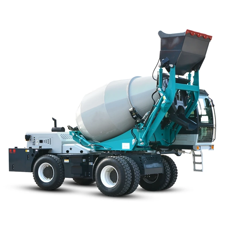 HG 1.5 To 10.4 Cbm self-loading buy concrete mixer prices truck for sale with pump machine Mobile Self concrete mixer truck
