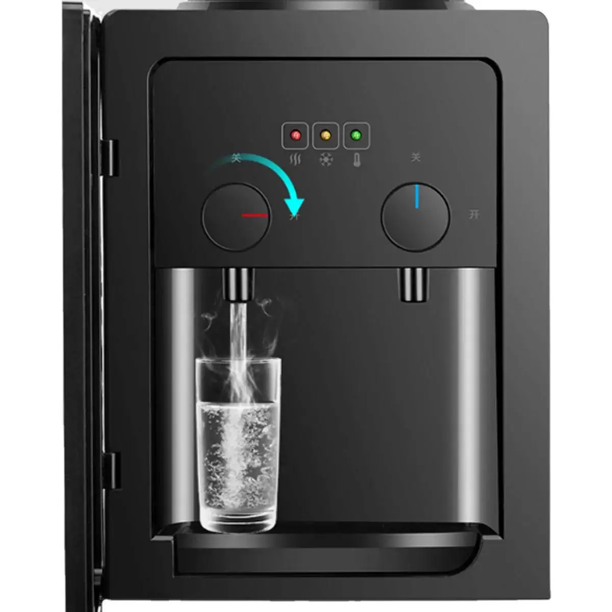 A backpack electric mini water dispenser is easy to use
