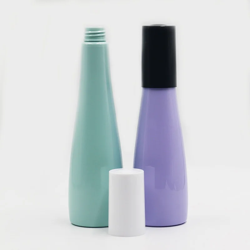 Factory sale 2022 new PET 280ml plastic empty hair wash bottle with cap 300ml Mouthwash bottle