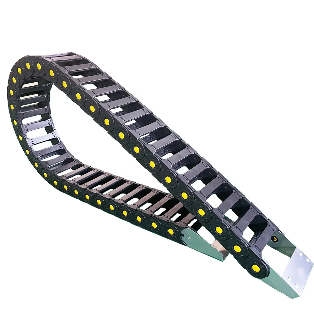 Highly flexible customization  cable wire track for cable protection cable carrier