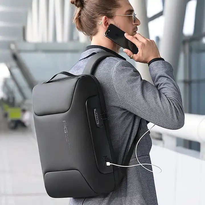 High Quality New Backpacks for Men Laptop Usb Charging Men College School Waterproof Backpack Bag Customize Design Wholesale