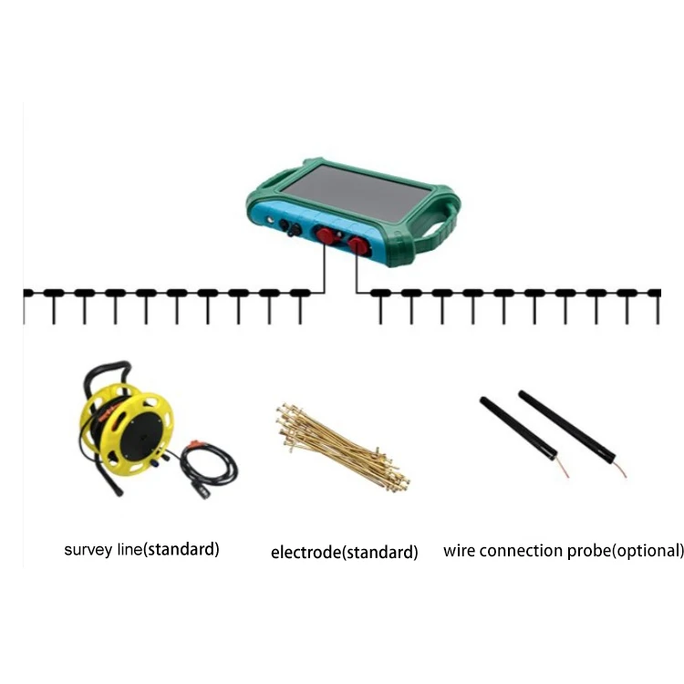 32-channel Touch 3D Portable Deep Ground Water Detector 4000m For Water Drill Rig