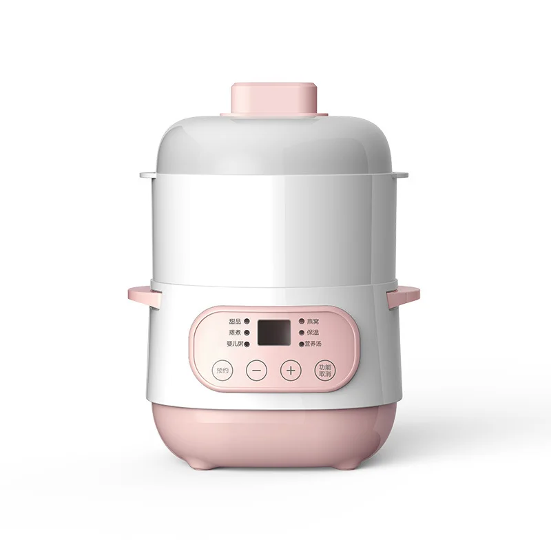 ZC-02 Digital Mini Ceramic Slow Cookers For Baby Porridge Birds Nest Soup