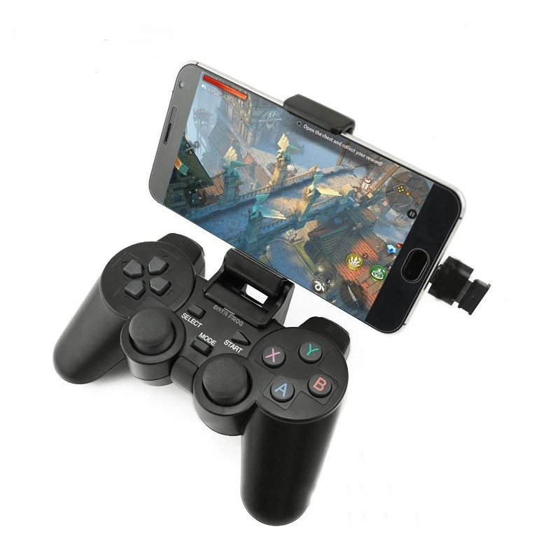 2.4g wireless smartphone game controller TV box PS3 computer PC 360 universal game controller for android phones
