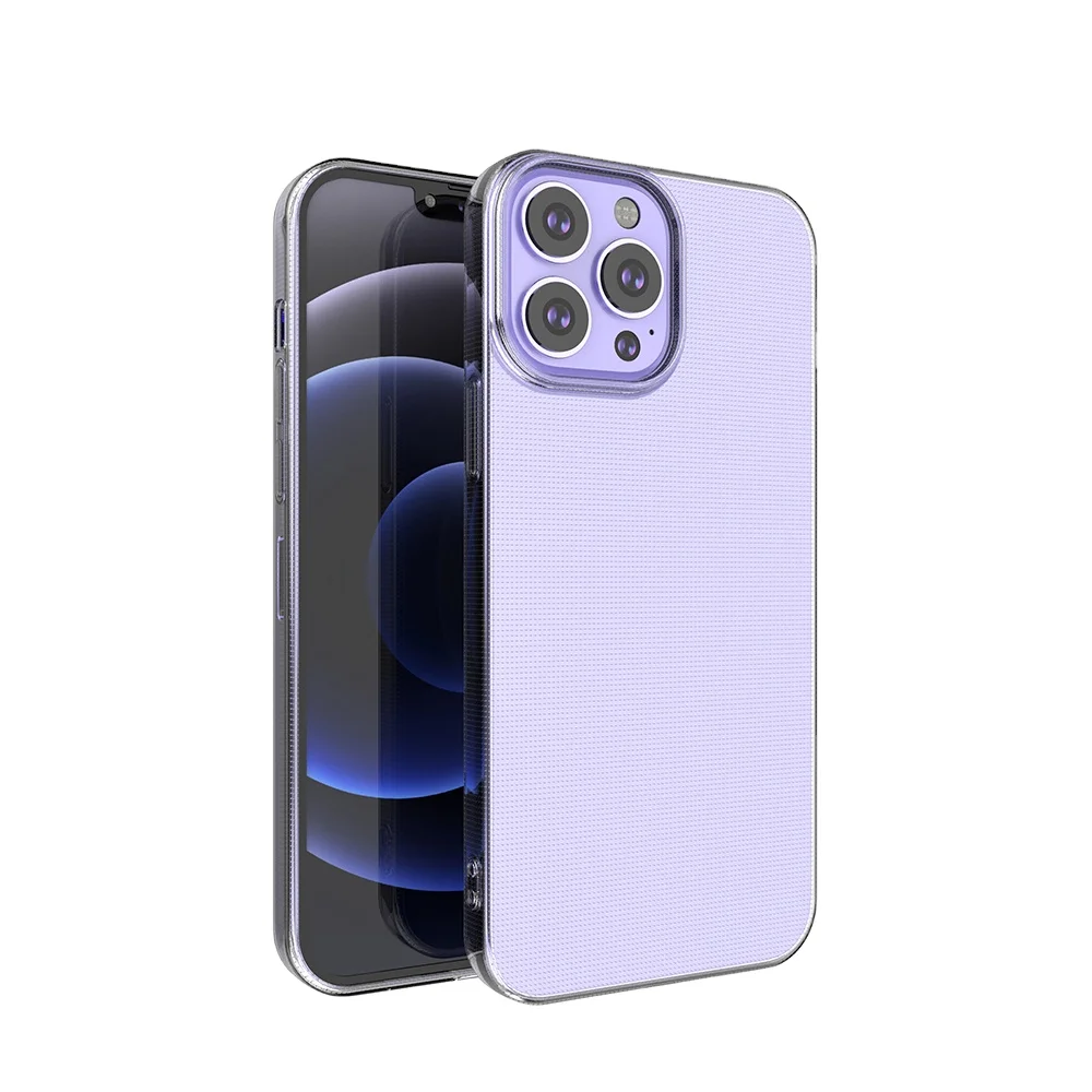 2021 new arrivals pop it phone case 1.5mm luxury Anti shock transparent tpu case For iPhone 13 pro MAX