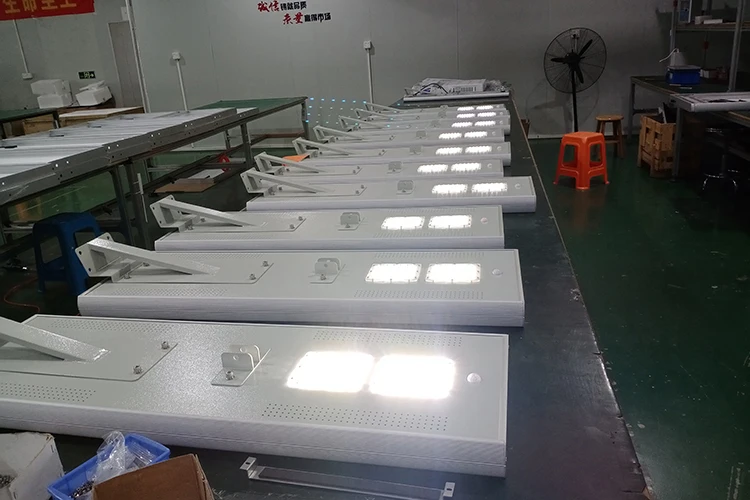 Factory direct sale 30W solar powered led street light 90W Monocrystalline Silicon 30Ah lithium ion battery with 5m pole
