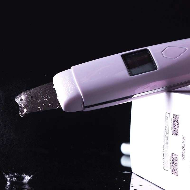 New Design Rechargeable Rf Plasma Pen Dermabrasion Ultrasonic Ion Facial Cleaner Skin Scrubber Spray