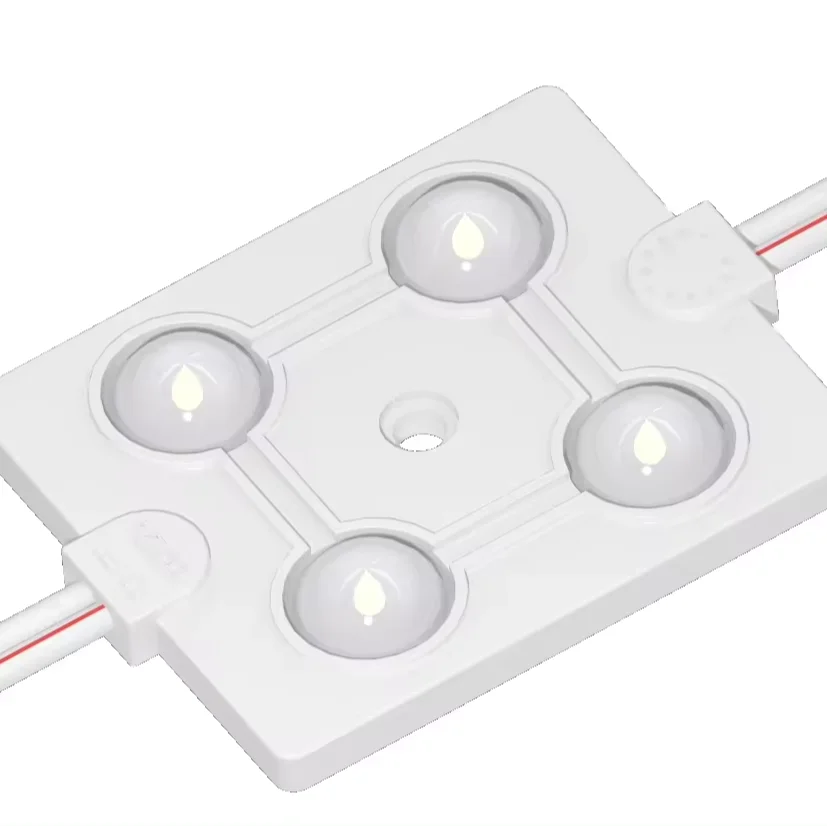 Рекламные знаки 4led SMD Светодиодные модули 2835/5730 для вывесок 12 В 2 4 Вт светодиодный инжекторный модуль