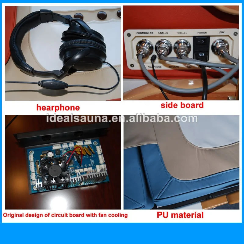 Health Automatic Massage Table Syogra Alike Therapy Thermal Therapeutic Jade Massage Bed Threapy Machine