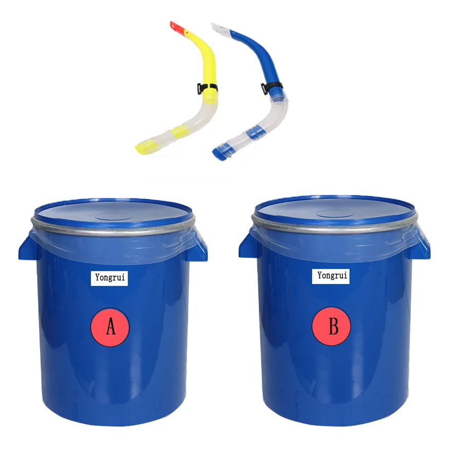 Clear Wholesale Medical Grade  Liquid Silicone Rubber For Air Suction Pipe Silicone Rubber Tube