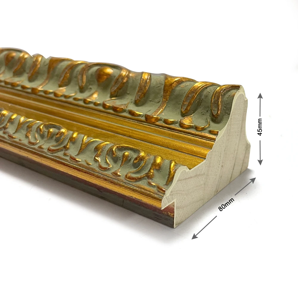 Classic European Wall Decor Small Picture Frames Custom DIY Solid Wood Picture Frames for Home Hotel Art Gallery