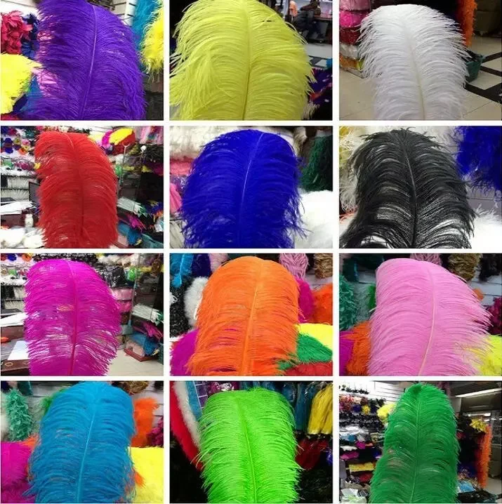 55-60cm Inexpensive Ostrich Feathers Artificial Party Feathers For Wedding Decoration Wholesale From Top Feather Suppliers