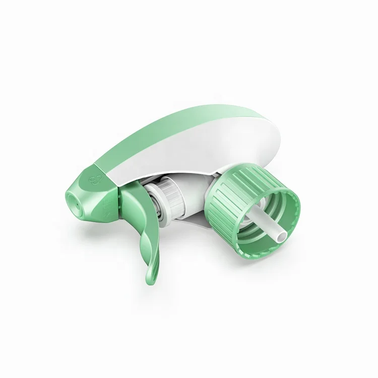 Ningbo Dispenser Manufacture Custom Color Logo Wholesale All Plastic 28 410 PCR Trigger Sprayer Foam Trigger Spray Head