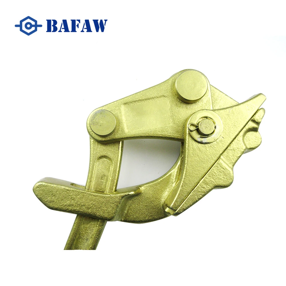  Cable Durable Earth Wire Grip Come Along Clamp Steel Pulling For Overhead Line