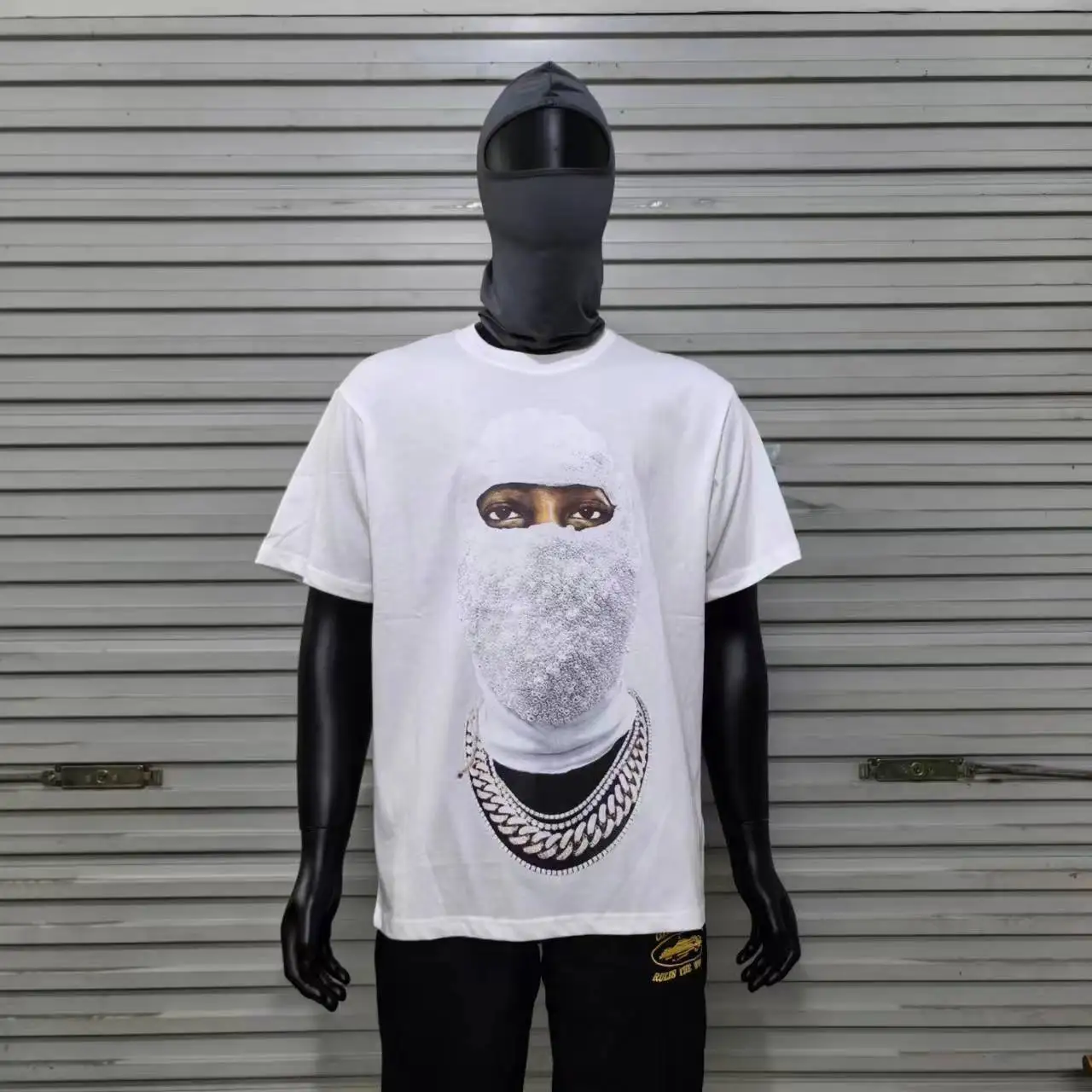 King Mcgreen Star  IH NOM UH NIT Mask T-shirt Men Women High Quality Pearl Man Graphic Tee Cotton Tops Summer Short Sleeve