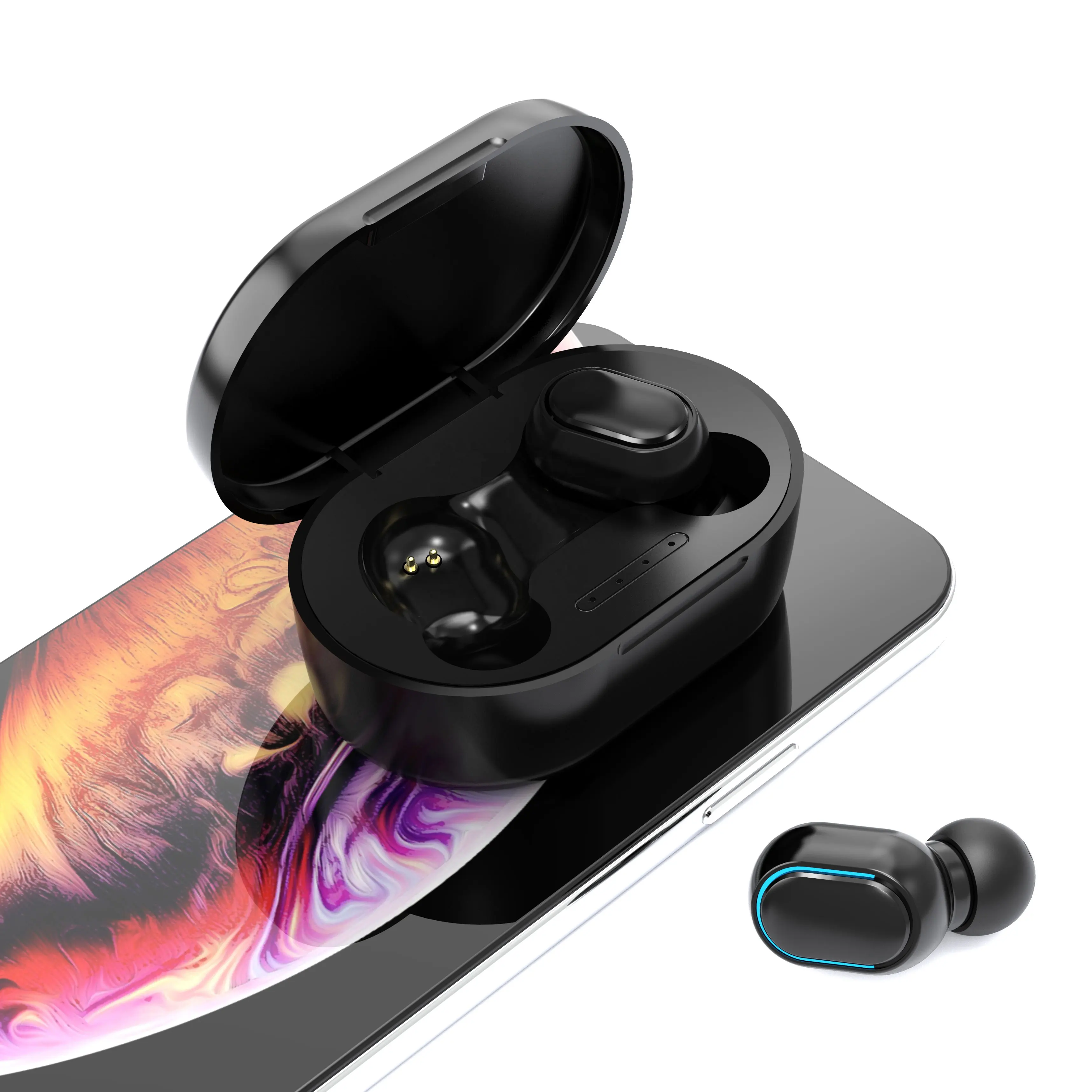 
New product tws earbuds BT5.0 Stereo Sports Waterproof Headphones True WirelessBT earphone 