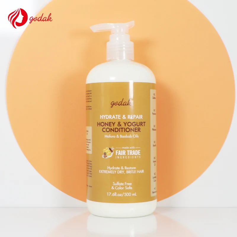 Пользовательский низкий минимальный заказ кондиционер для ухода за волосами без меда Manuka органический шампунь для волос кондиционер для сухих ломких волос