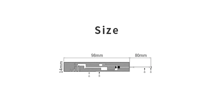 98*14mm 698-2700 MHz Internal Antenna  4g Flexible FPC Antenna