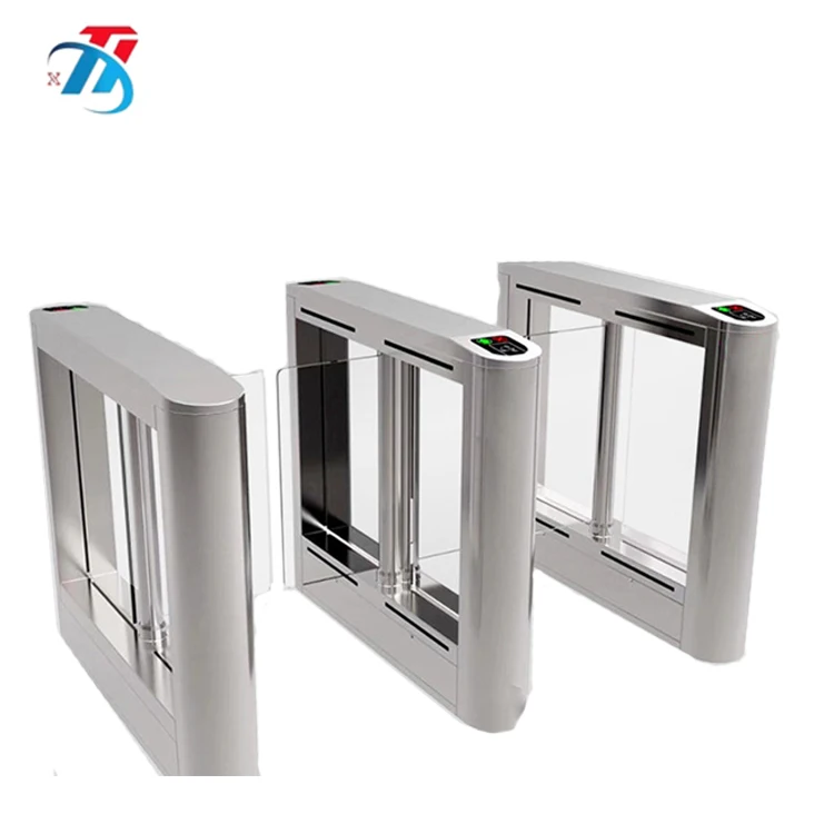 Rfid intelligent channel swing gate entrance and exit rotary swing gate community access control system