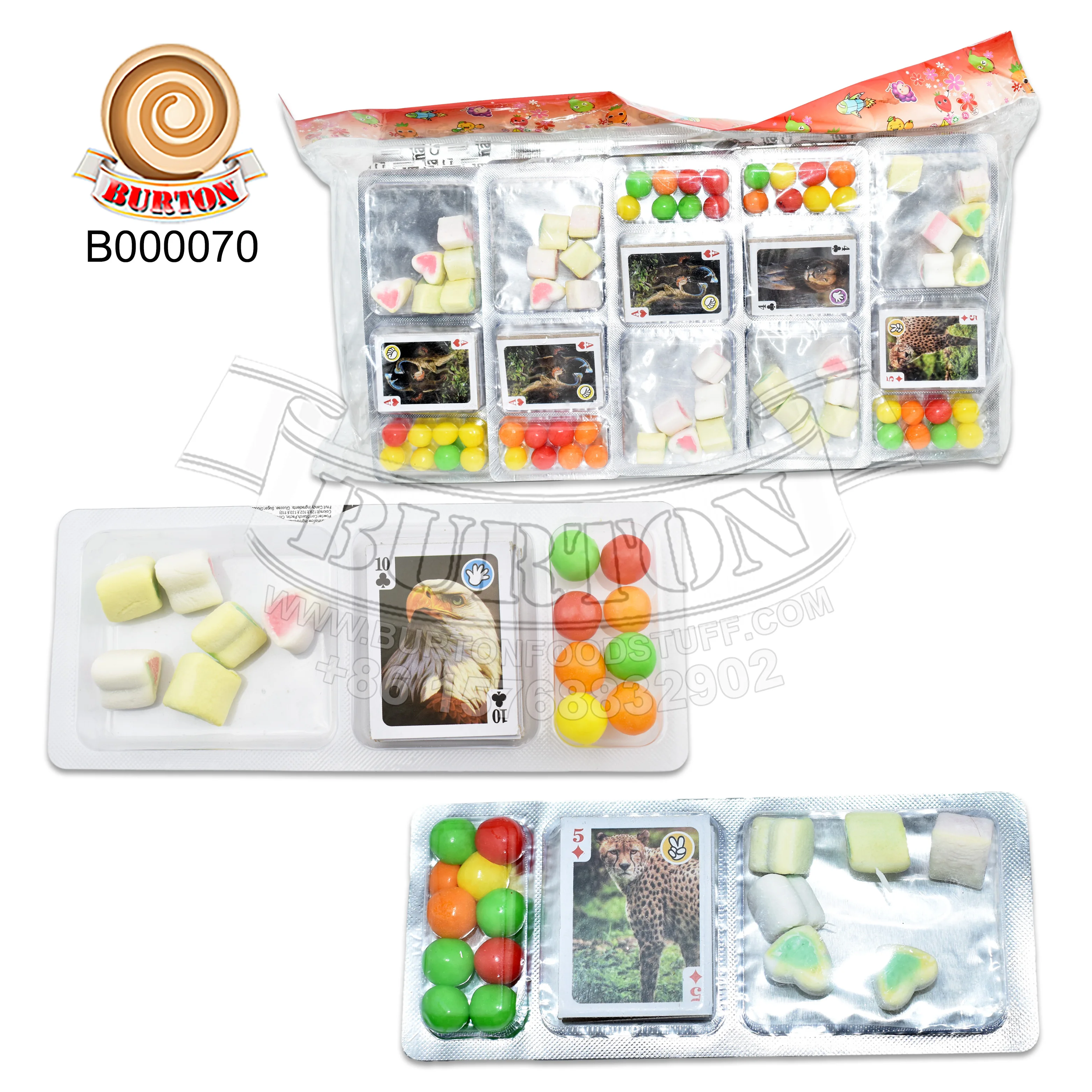 Хит продаж, Халяльные сладкие конфеты и зефир с игрушечными картами