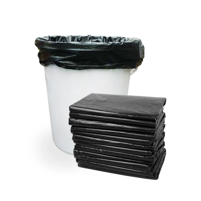 Supply Custom Plastic Black Garbage Bags/Trash Bag/Trash Can Liner