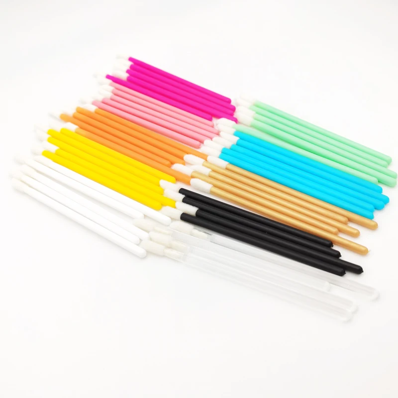 
Factory Direct Sales Lip Gloss Disposable Brush Lip Liner Brush Eyeliner Wand Applicator 