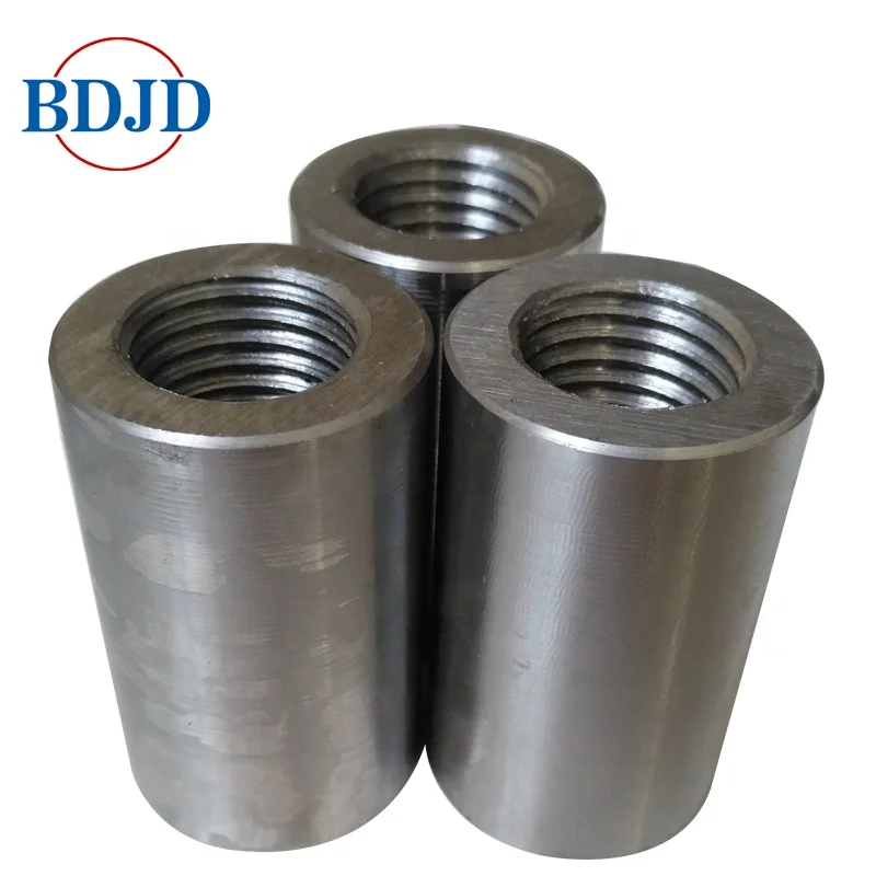 Construction Project Material Coupling Bar Steel rebar splicing coupler
