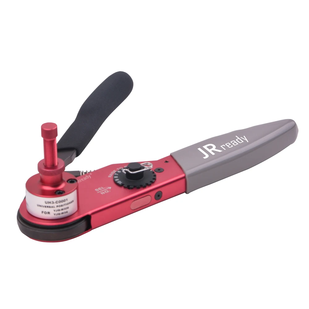 JRready XCXY-02 14-22AWG Four-indent Hand Wire Crimp Tool Adjustable Railway Crimp Pliers