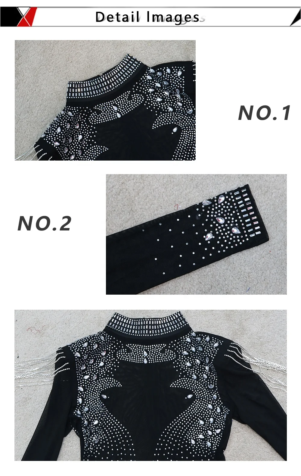 Прозрачное Сетчатое облегающее мини-платье с цепочкой со стразами и плечевым упором, с высоким воротником и длинным рукавом, повседневное