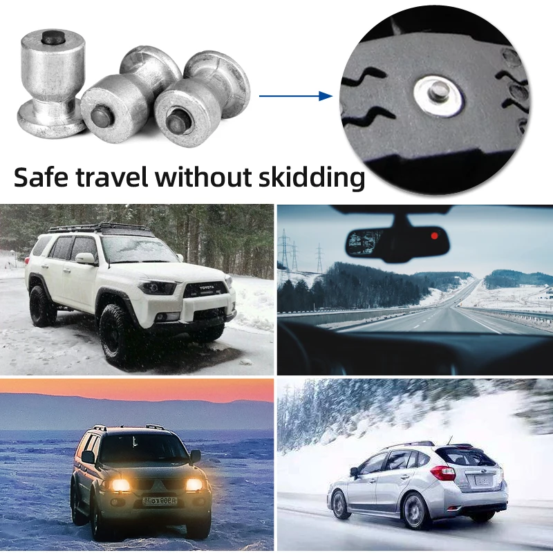 JB8-10-2 Tungsten Carbide Snow Road Winter Car Tire Studs
