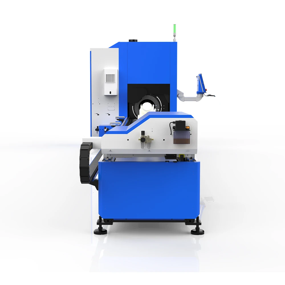 FHBS new style foshan manufacturer cnc industry pipr tube fiber laser cutting machine baisheng laser 2000w