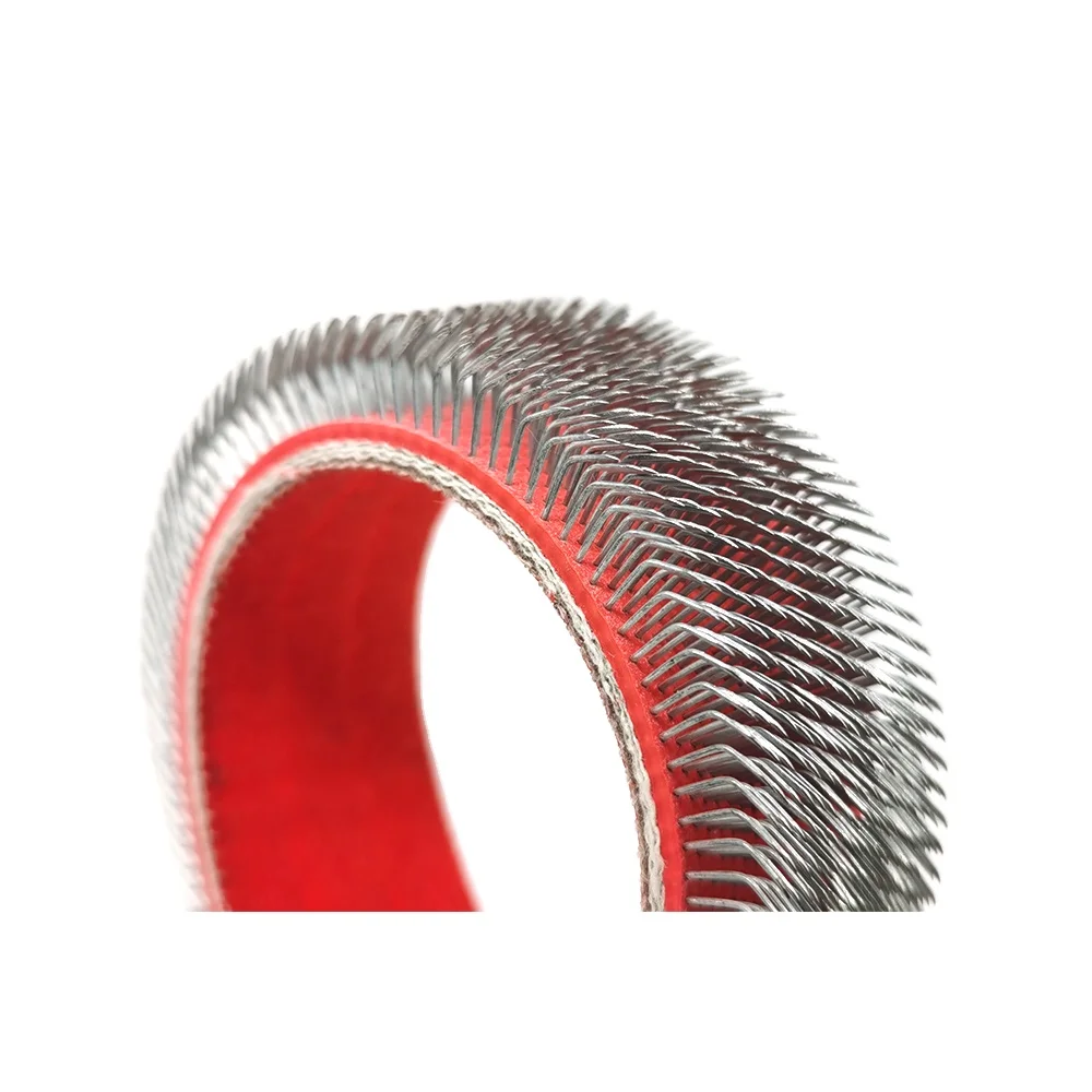 Textile machinery accessories raising fillet RA3 application for wool fabric