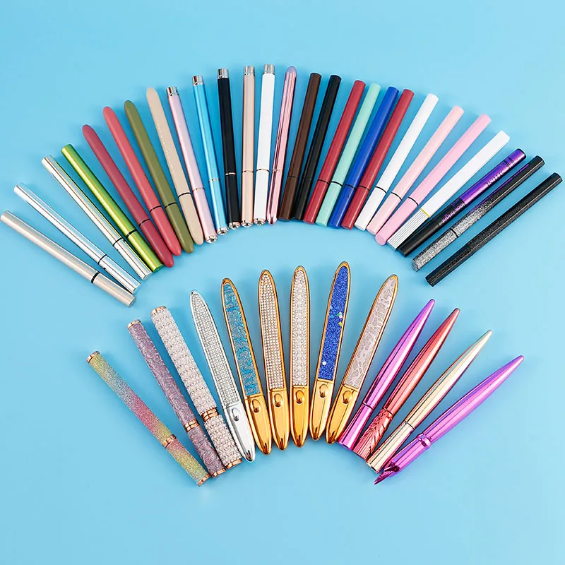 
Private label magic water activated liquid custom box adhesive magnetic lashglue glue pen eyeliner 